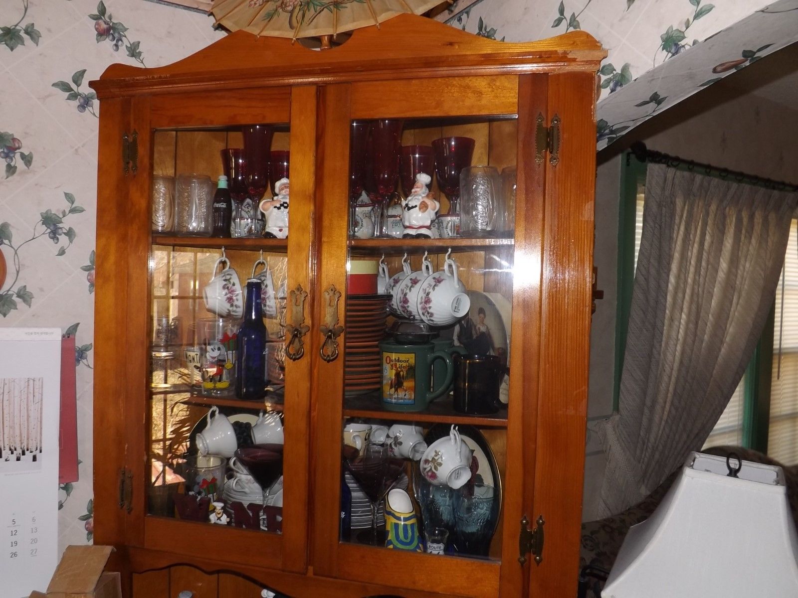 Conner Build In China Cabinet Antique Price Guide Details Page