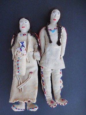 antique native american dolls