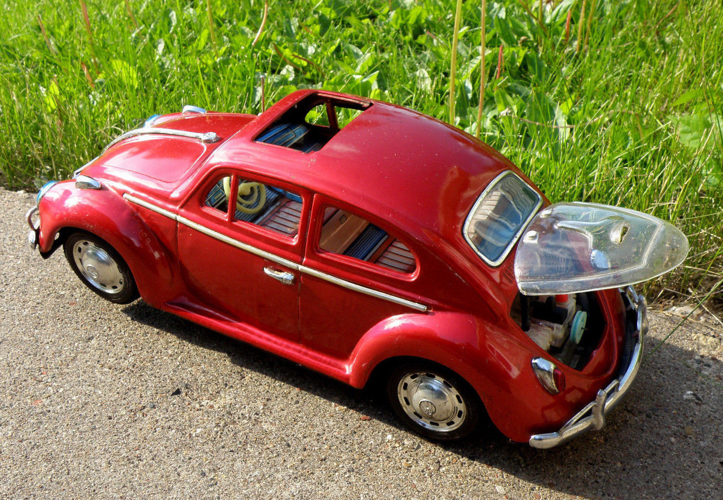 vintage vw beetle toy car