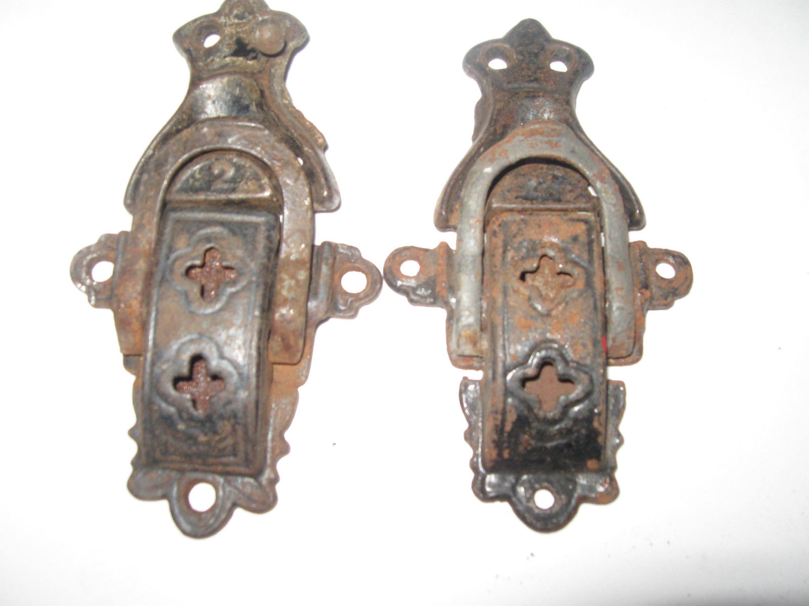 ANTIQUE STEAMER TRUNK TRIM PARTS LATCHES Antique Price Guide Details
