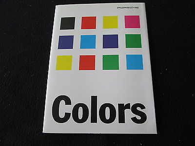 Porsche Color Chart