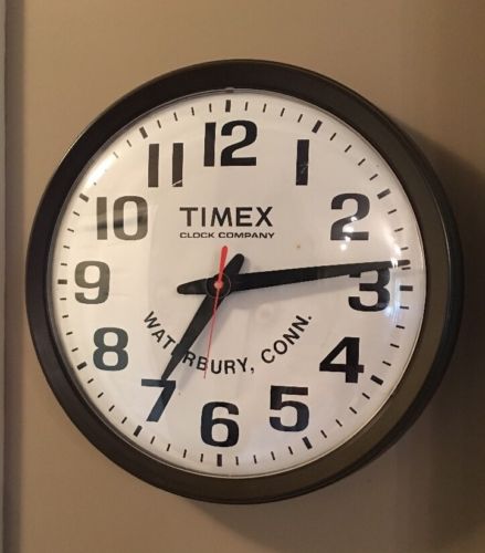timex wall clock