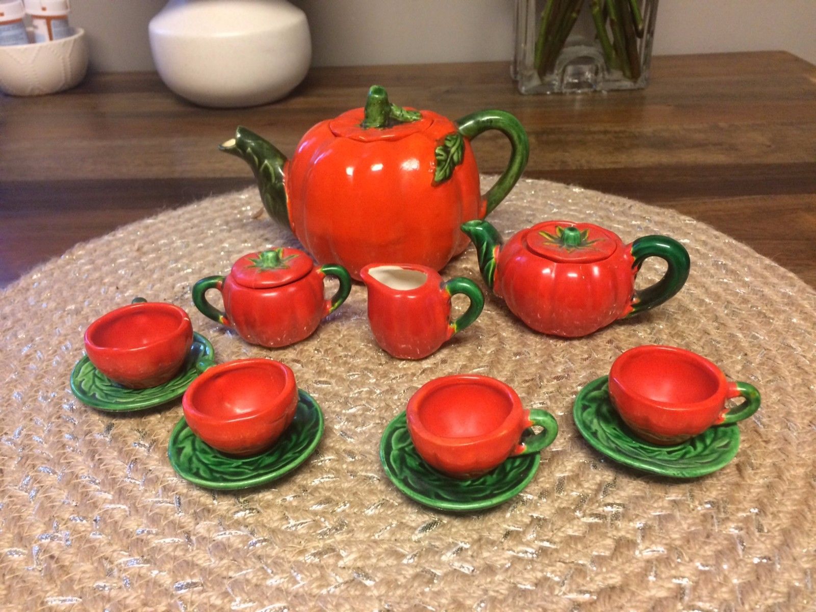 mini japanese tea set