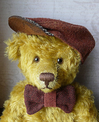 flat cap for teddy bear