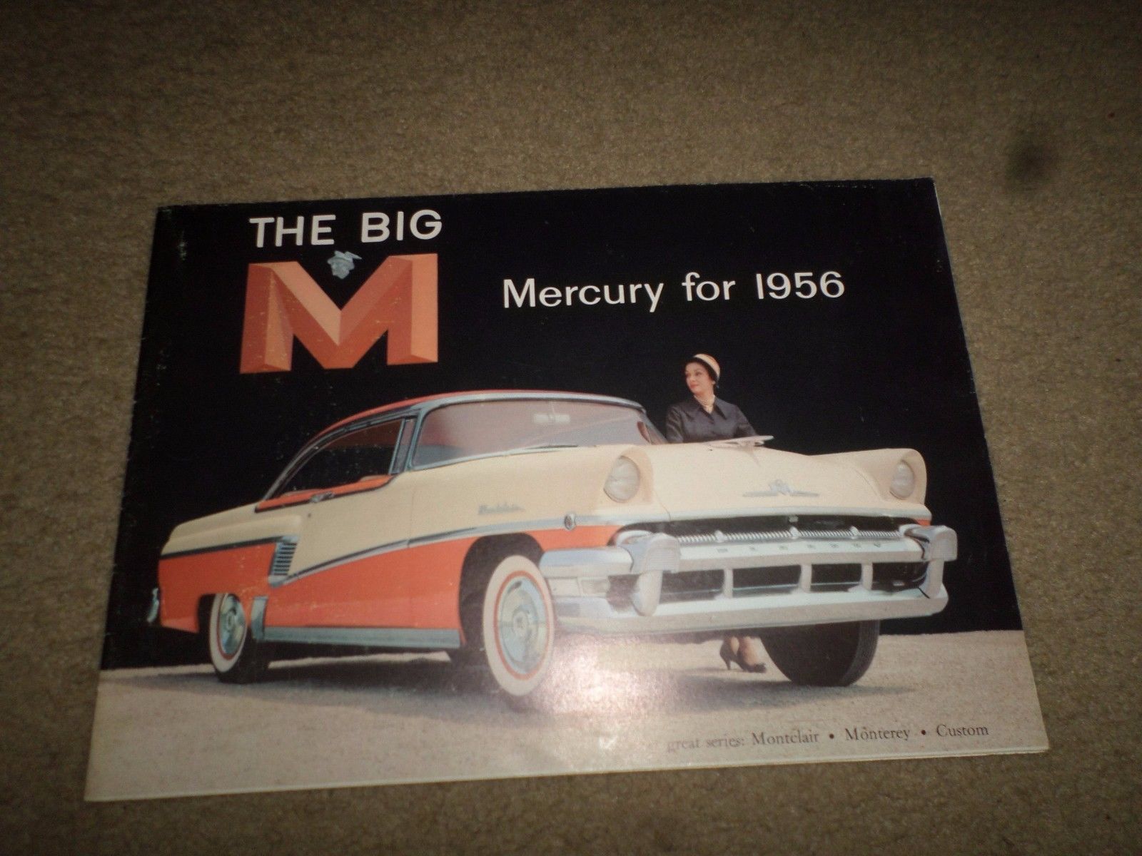 1956 Mercury "Monterey Montclair Custom" Car Dealer Sales Brochure