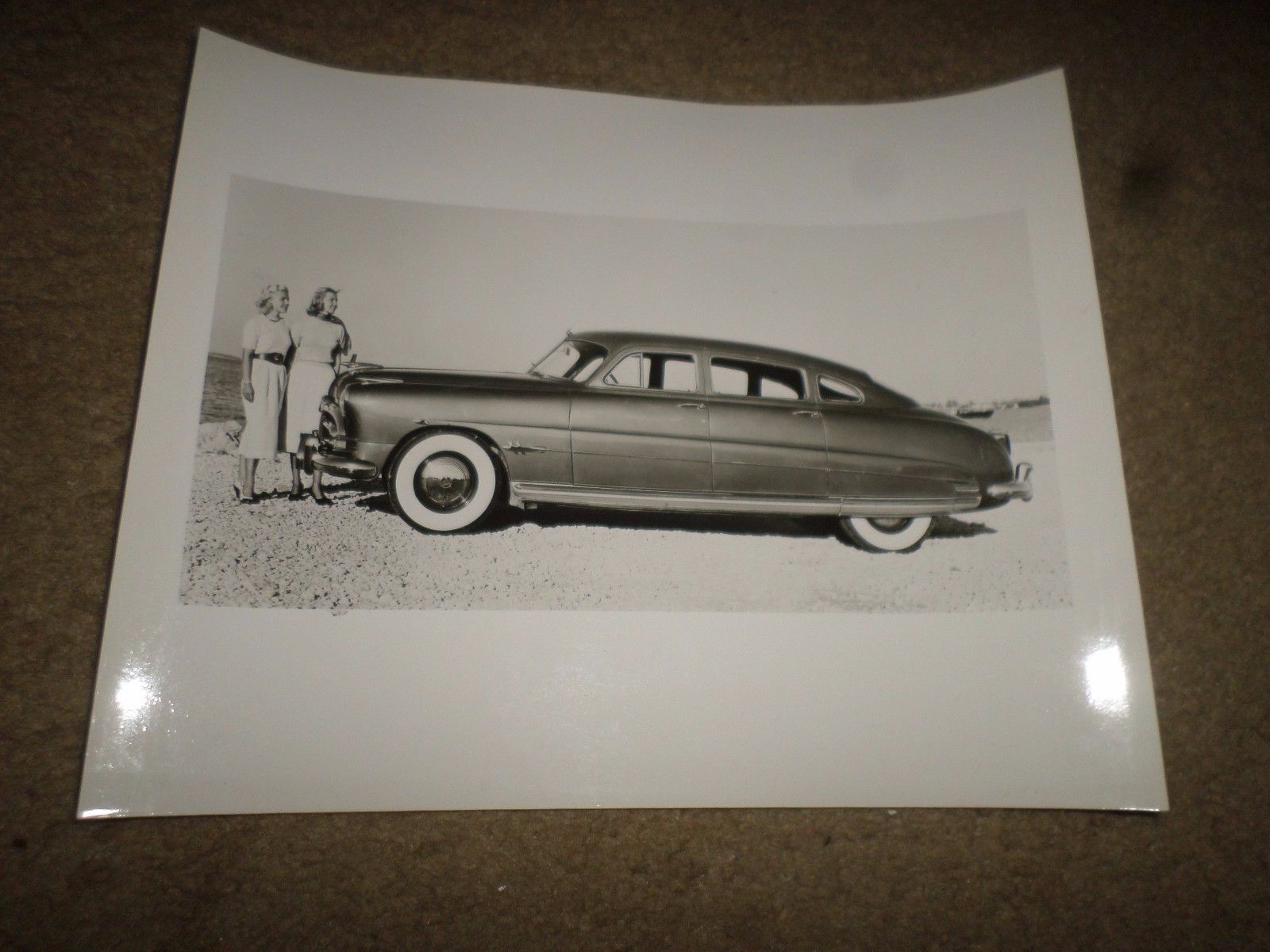 1951 Hudson Car Dealer Sales Press Photo Antique Price