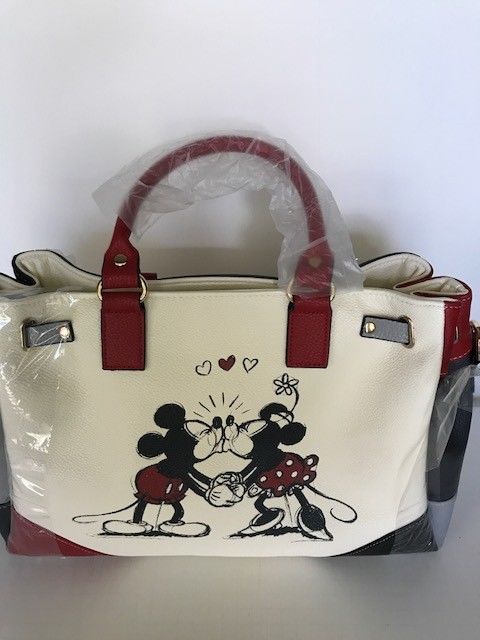 mickey and minnie love story handbag