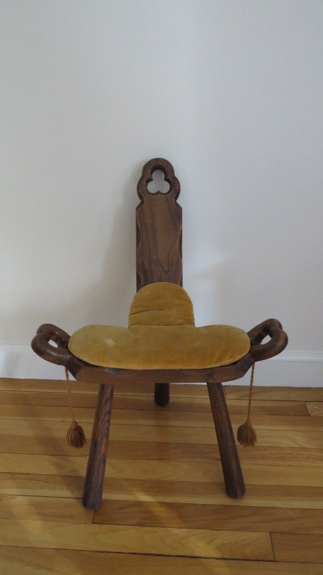 Vintage Spanish Birthing Chair - Baby Birth Chair Spain Stool Vintage Spanish Birthing Chair - Baby Birth Chair Spain Stool - Vintage Spanish Birthing Chair - Baby Birth Chair Spain Stool