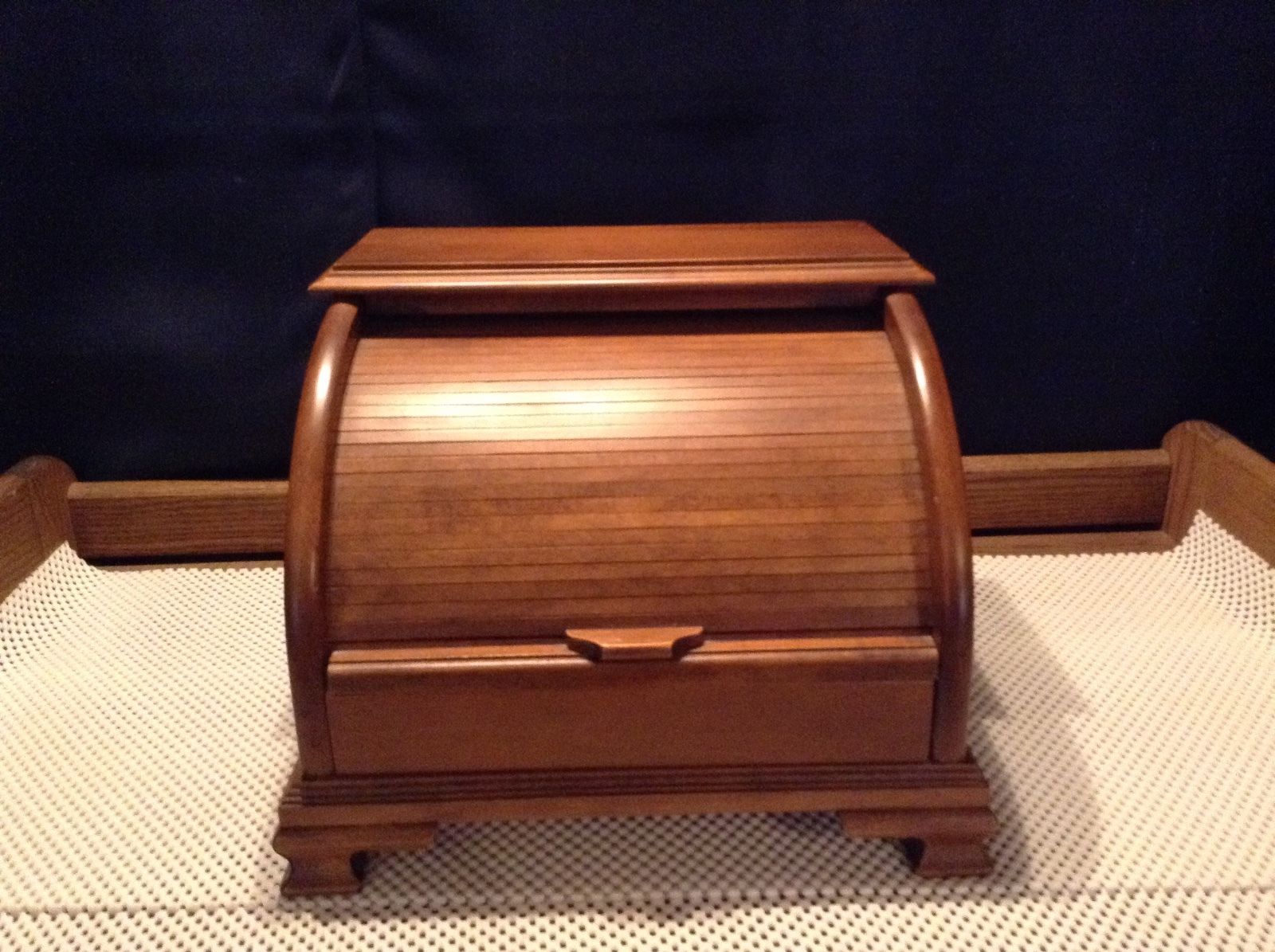 Vintage Tell City Andover 3112 Roll Top Desk Mail Counter Letter