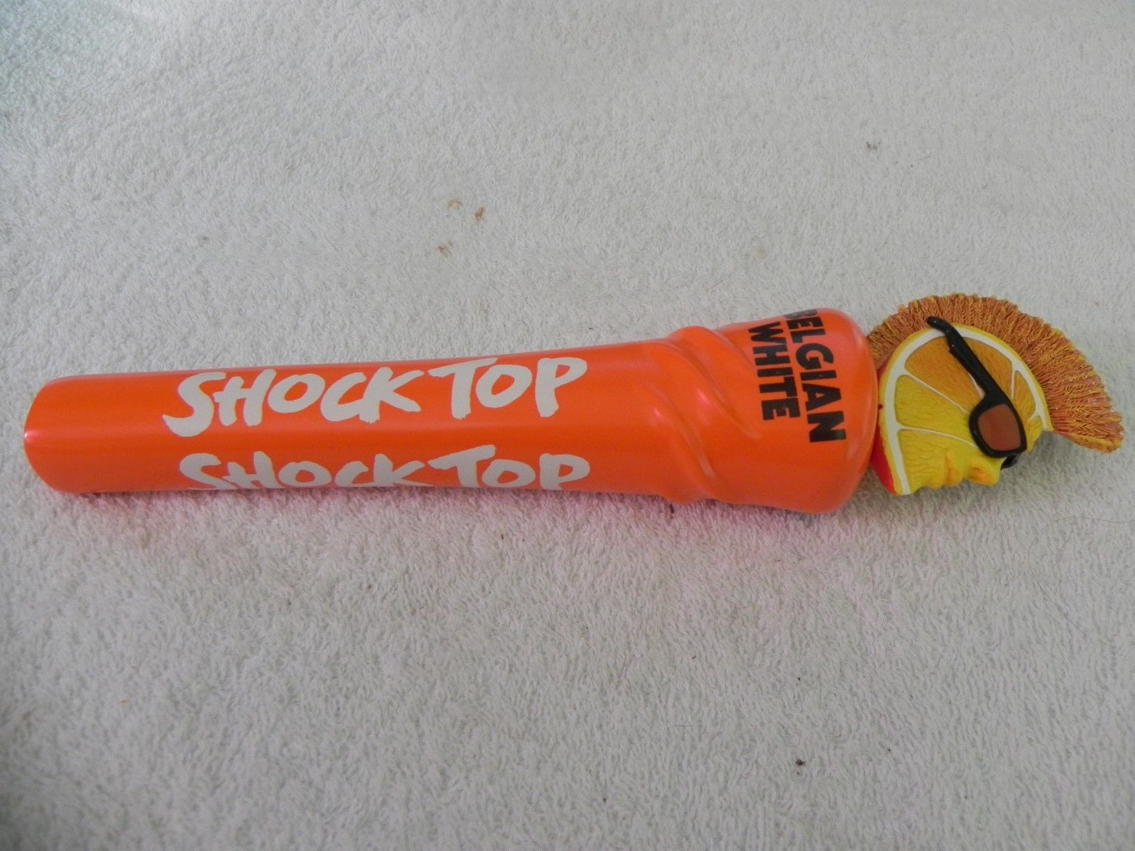 Shock Top Belgian White Beer Tap Handle Bar Pub Game Room