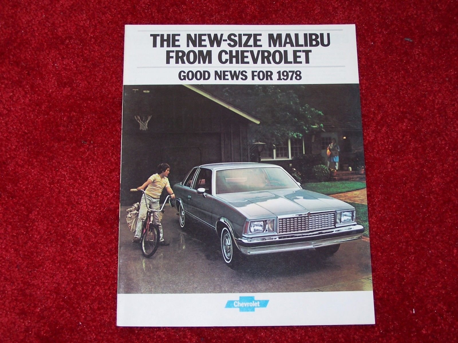 1978 Chevy Malibu Dealer Sales Brochure pamphlet catalog advertising
