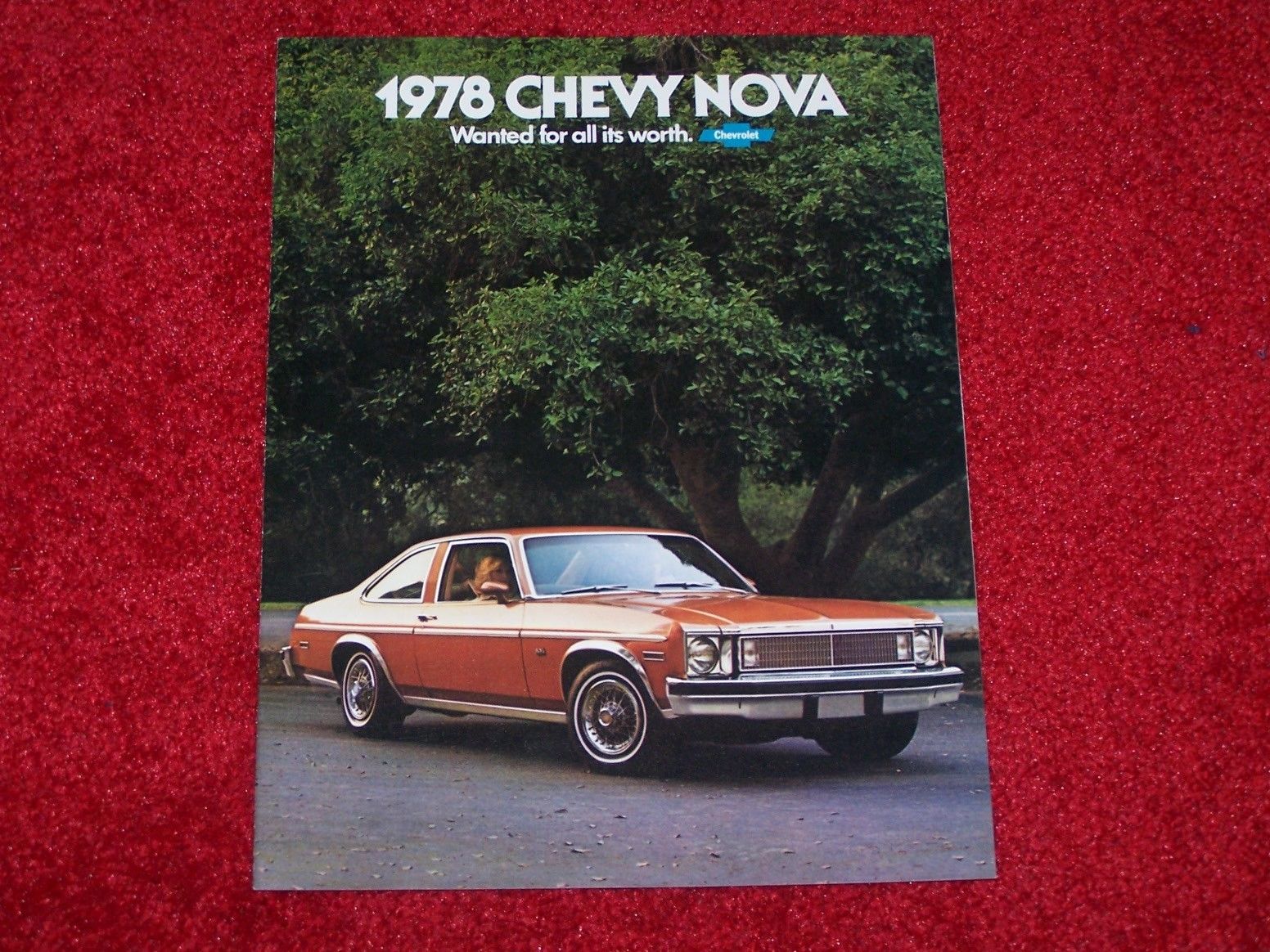 1978 Chevy Nova Dealer Sales Brochure pamphlet catalog advertising
