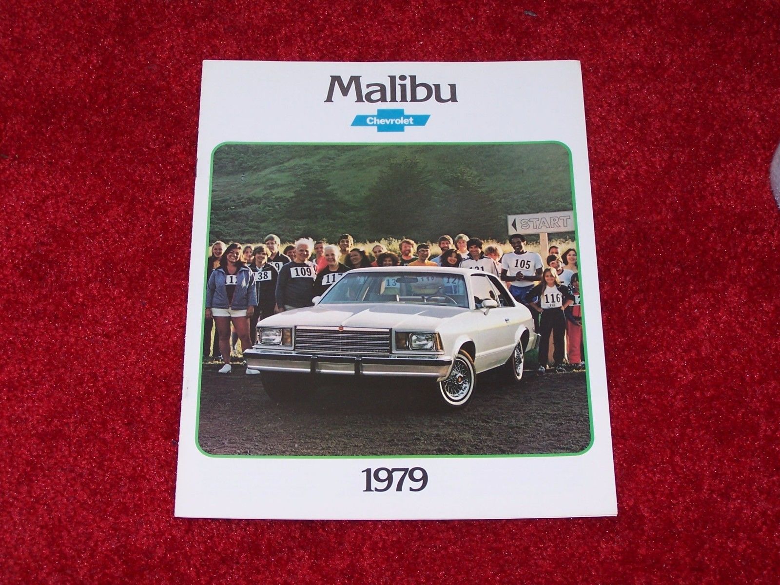 1979 Chevy Malibu Dealer Sales Brochure pamphlet catalog advertising