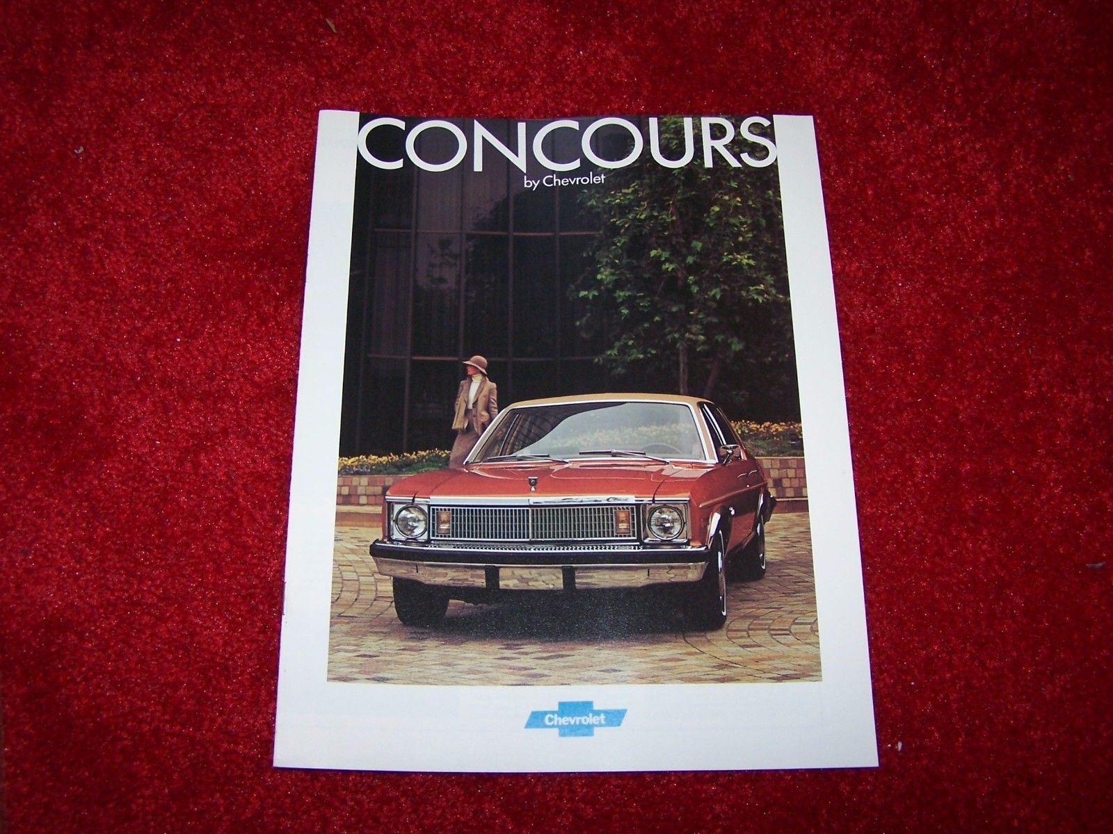 1977 Original Chevy Concours Dealer Sales Brochure pamphlet catalog