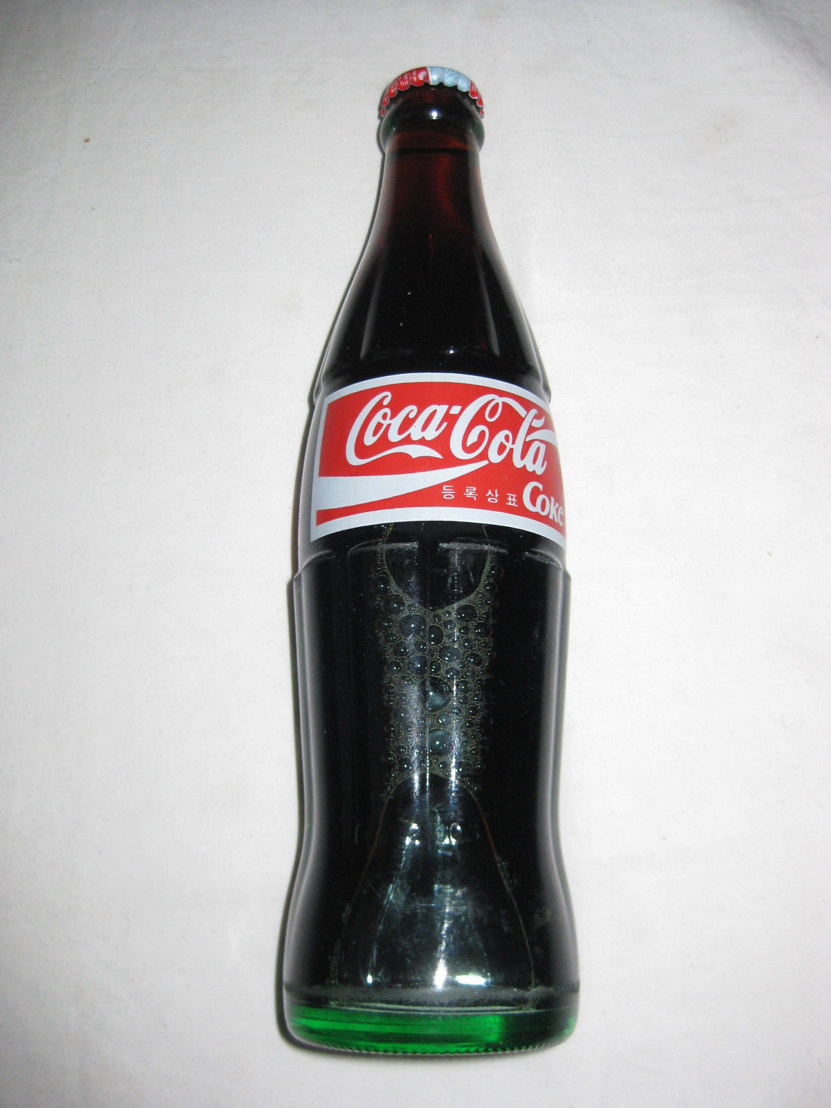 COCA COLA COKE Glass bottle Korea 355ml New Full Antique Price Guide