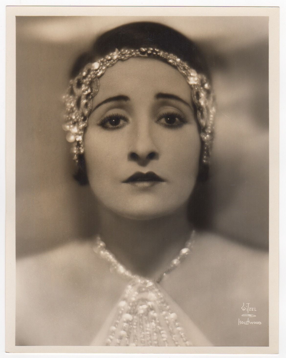 Vintage 1920s Silent Film star MABEL BALLIN Photograph Signed