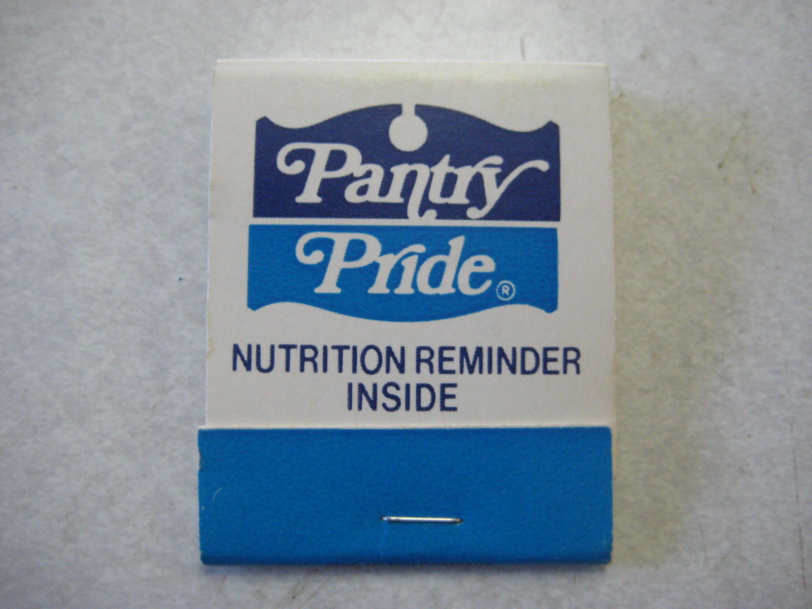 Matchbook Pantry Pride Grocery Stores Antique Price Guide