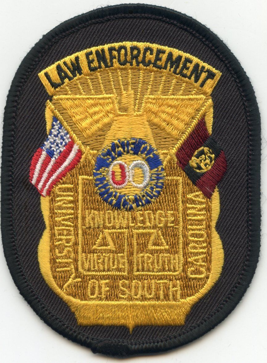 UNIVERSITY OF SOUTH CAROLINA SC LAW ENFORCEMENT CAMPUS POLICE PATCH 
