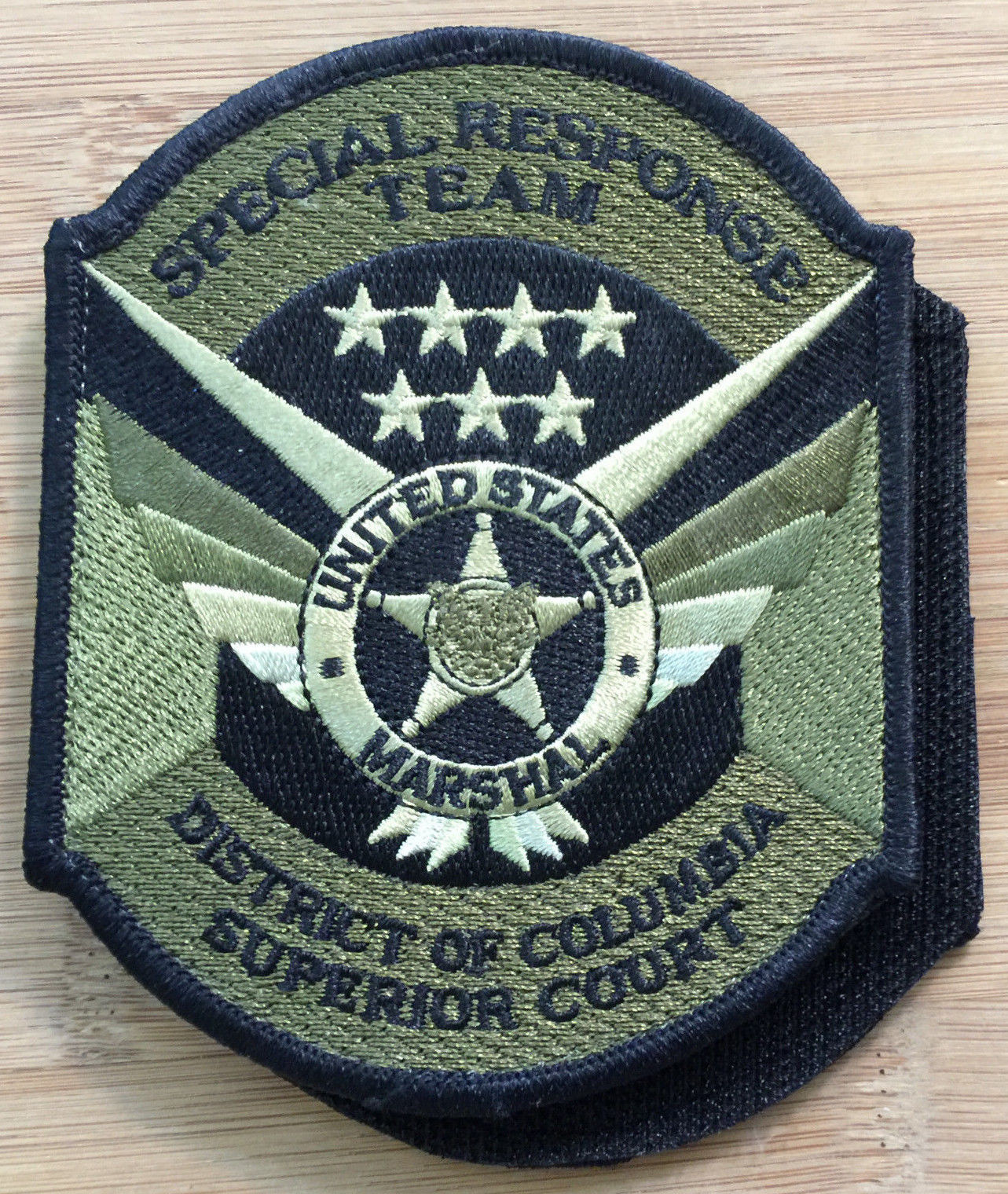 US Marshals Service DC Superior Court SRT V Team OD Genuine US Marshals Service DC Superior Court SRT V Team OD Genuine