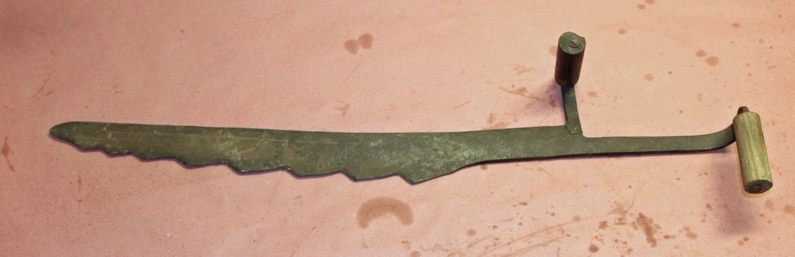 Antique Hay Knife Vintage Farm Barn Tool Primitive Farmhouse Decor