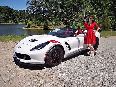 2017 Chevrolet Corvette Grand Sport Convertible 2lt White