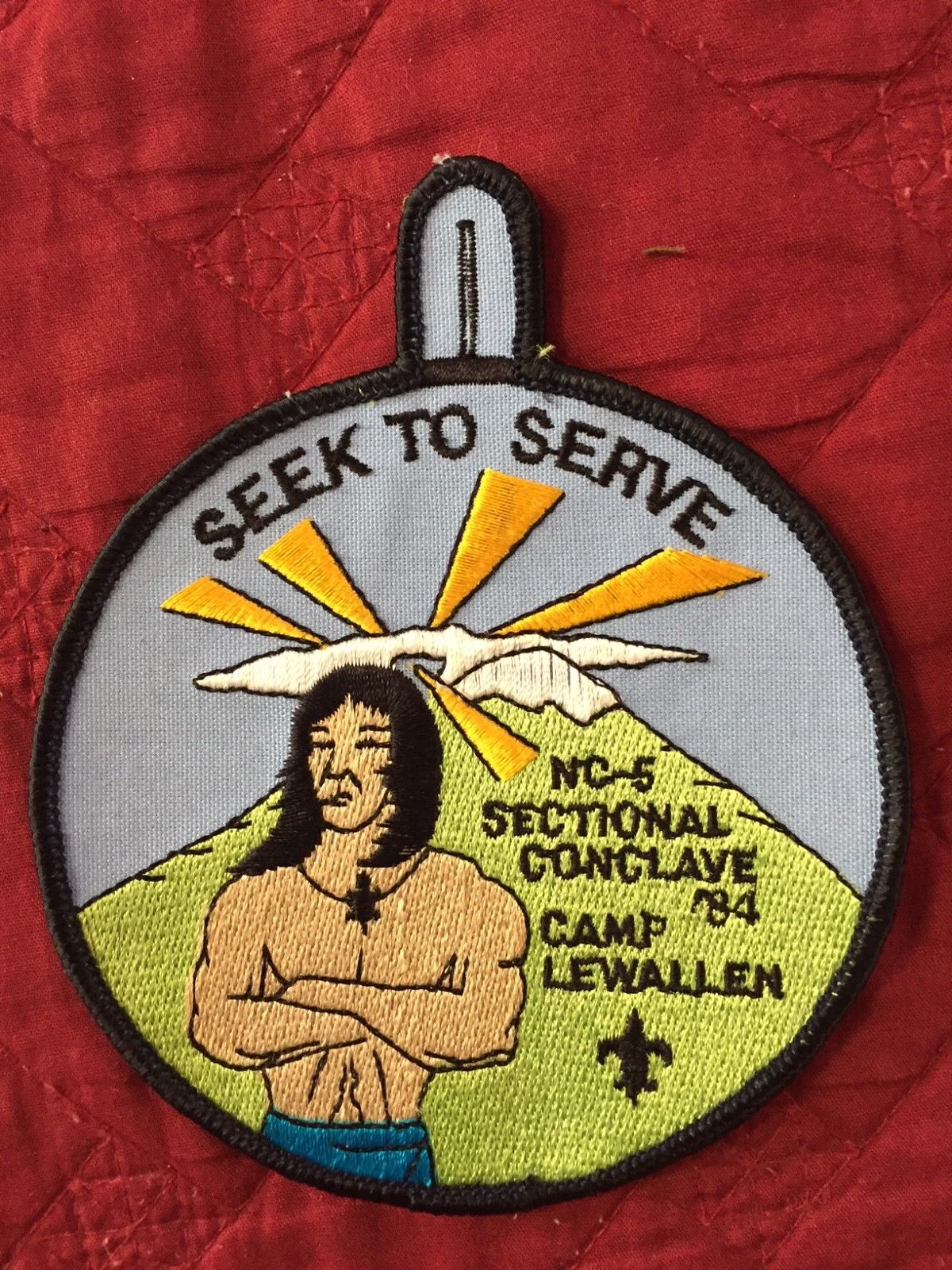 anpetu we 100 1984 conclave nc 5 camp lewallen st louis camp lewallen