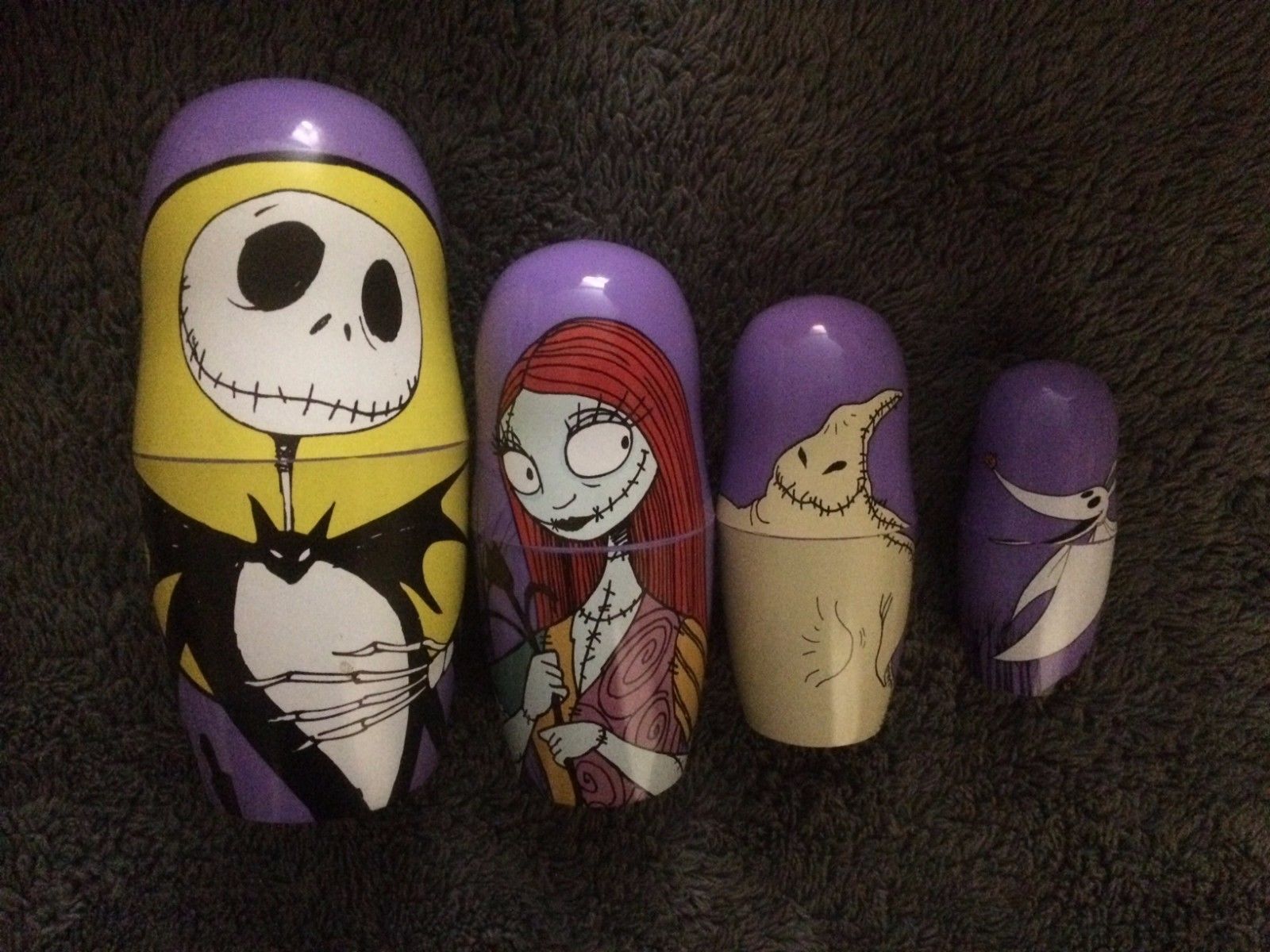 nightmare before christmas russian nesting dolls