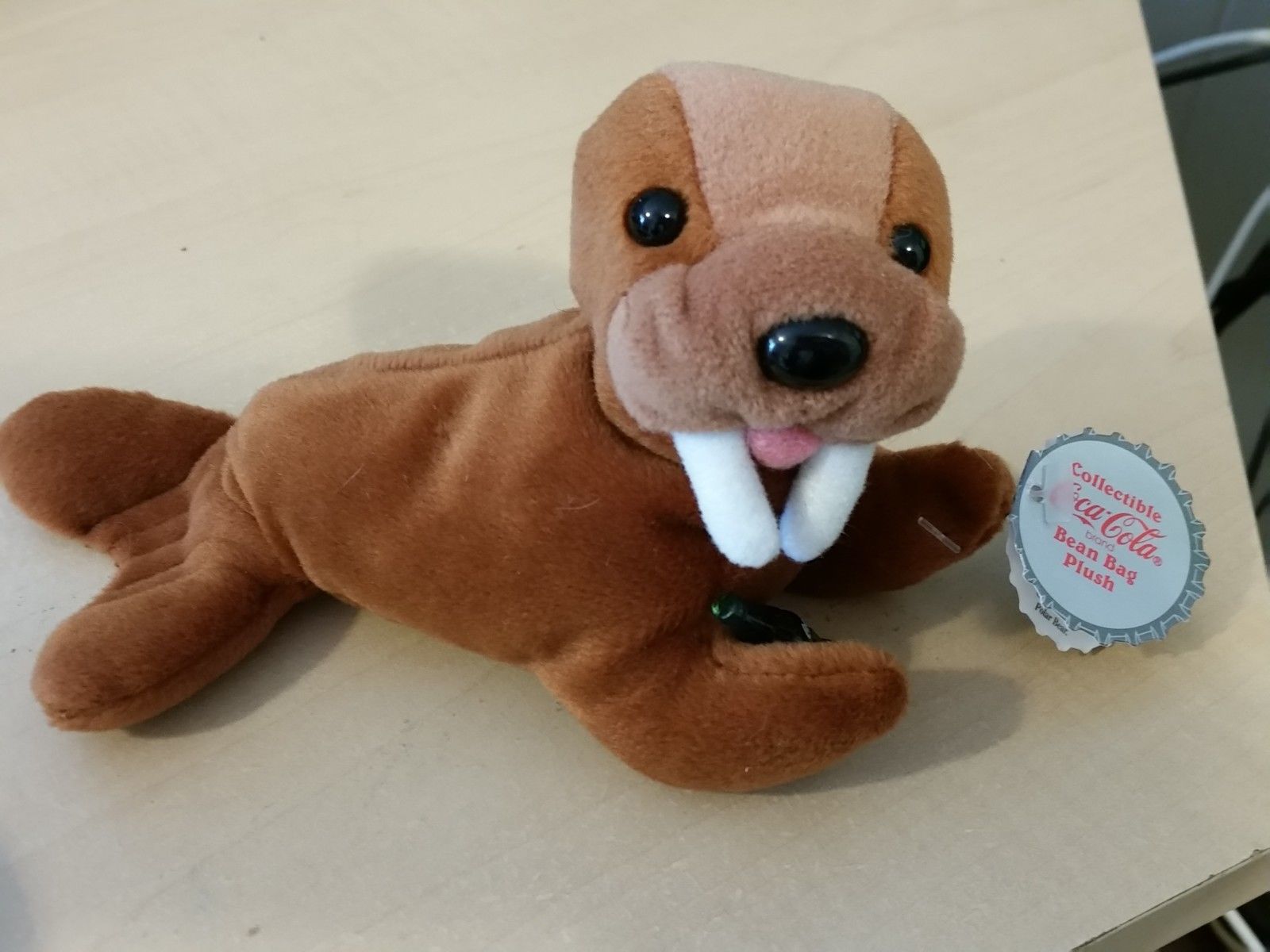 coca cola bean bag plush 1997