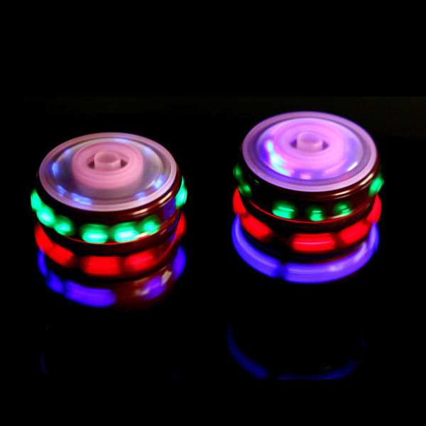 light up musical spinning top
