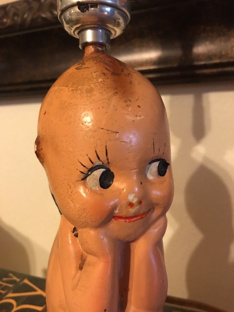 chalkware kewpie doll