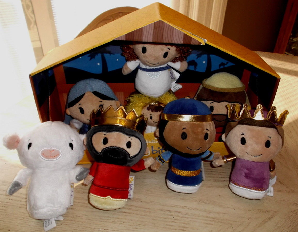 hallmark itty bitty nativity