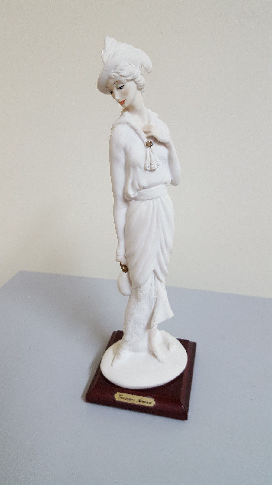 White Porcelain Lady Figurine 1987 Florence Giuseppe Armani -- Antique Price  Guide Details Page