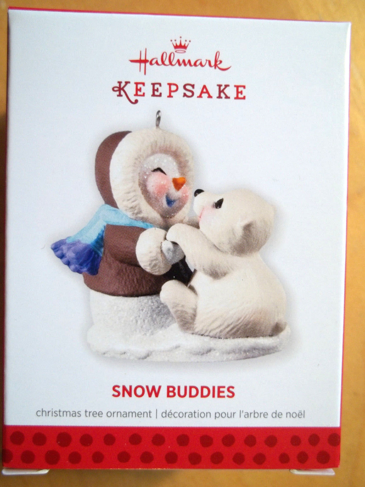 NIB Hallmark SNOW BUDDIES New in Box 16 in Series Ornament Cute