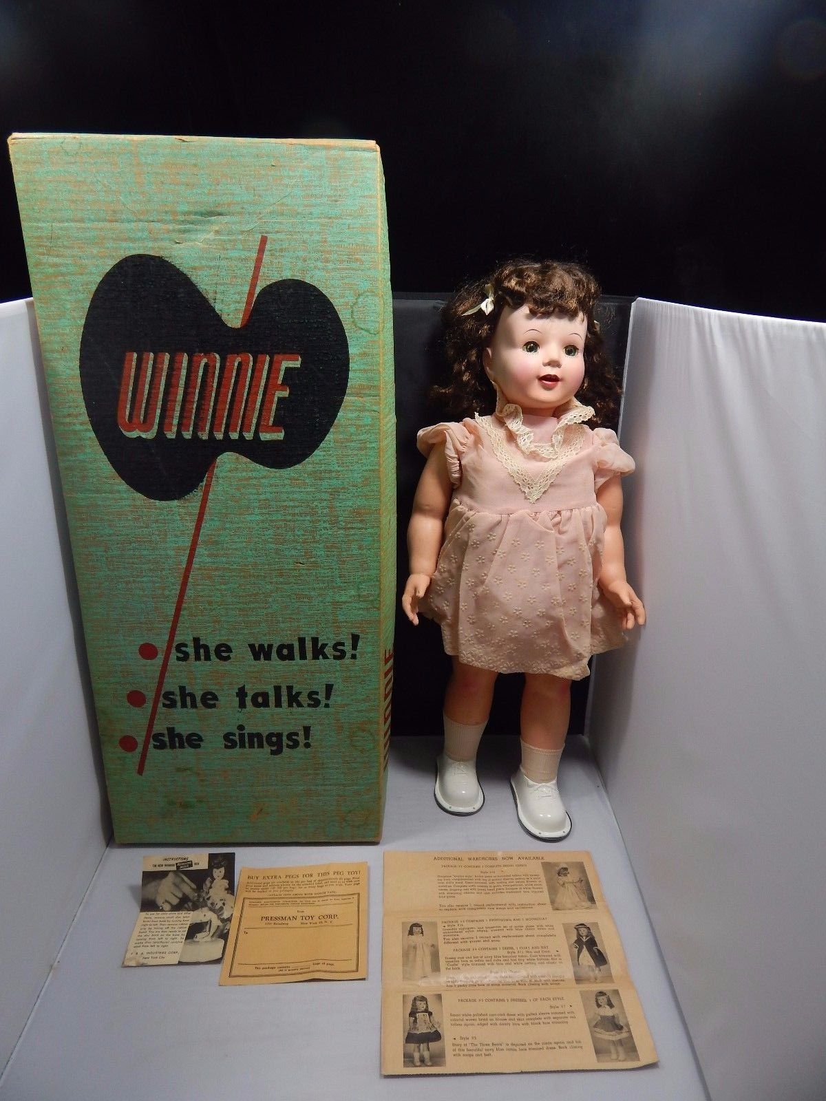 winnie the walking and talking doll