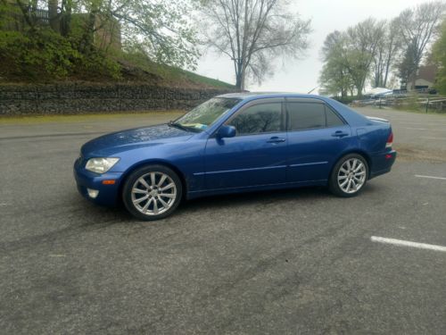 2002 Lexus Is Black 2002 Lexus Is300 Blue Black Leather