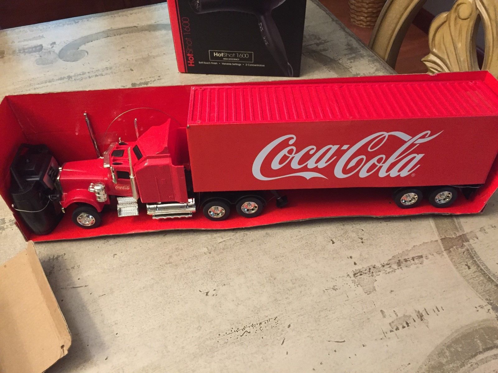 remote control coca cola truck