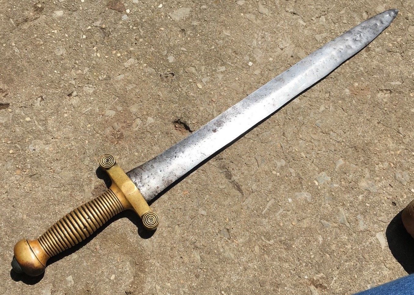 Antique American Civil War Cavalry Combat Battle Short Sword Roman