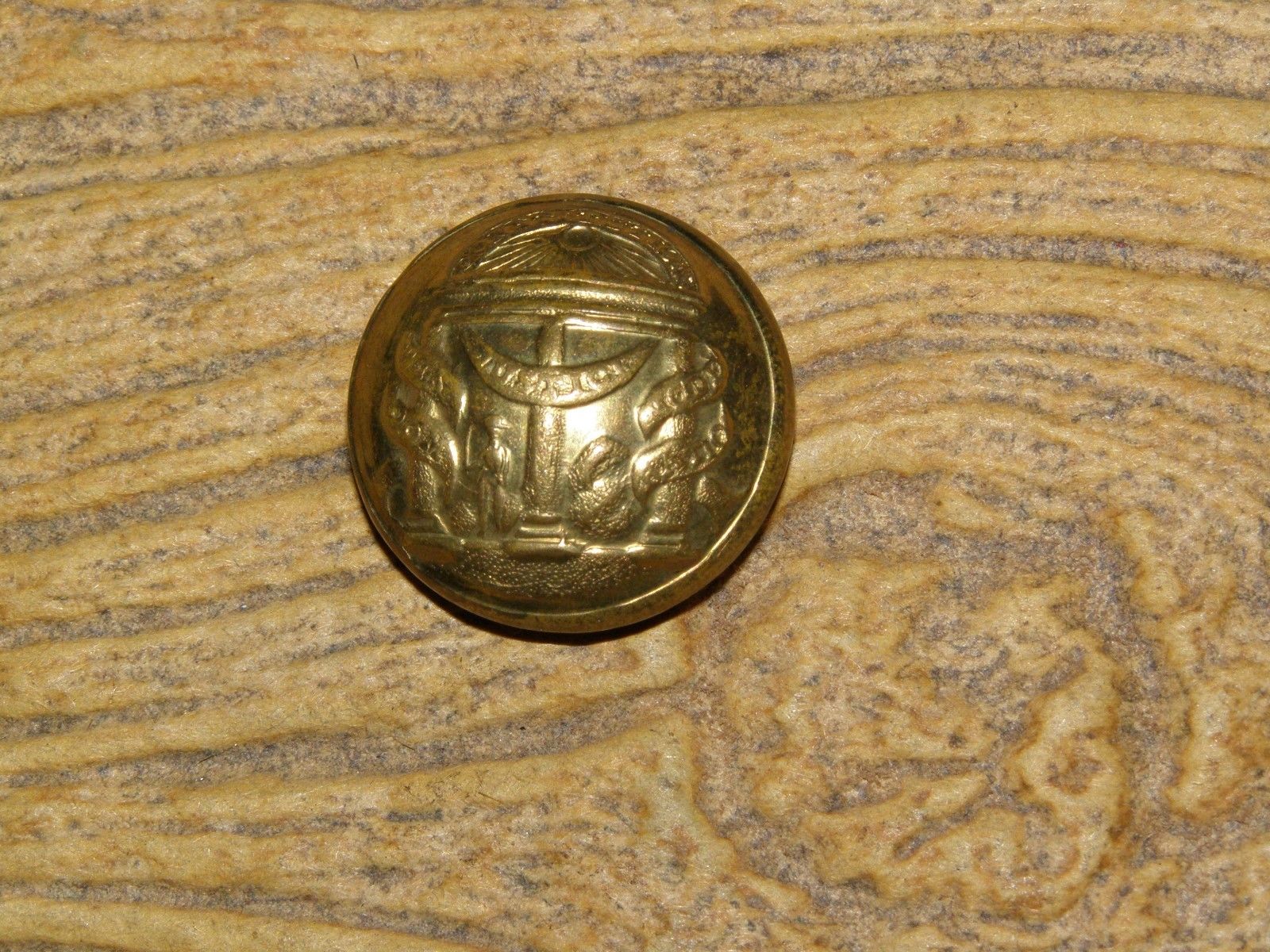 Original State of Georgia Military Tunic Button (24mm) -- Antique Price ...