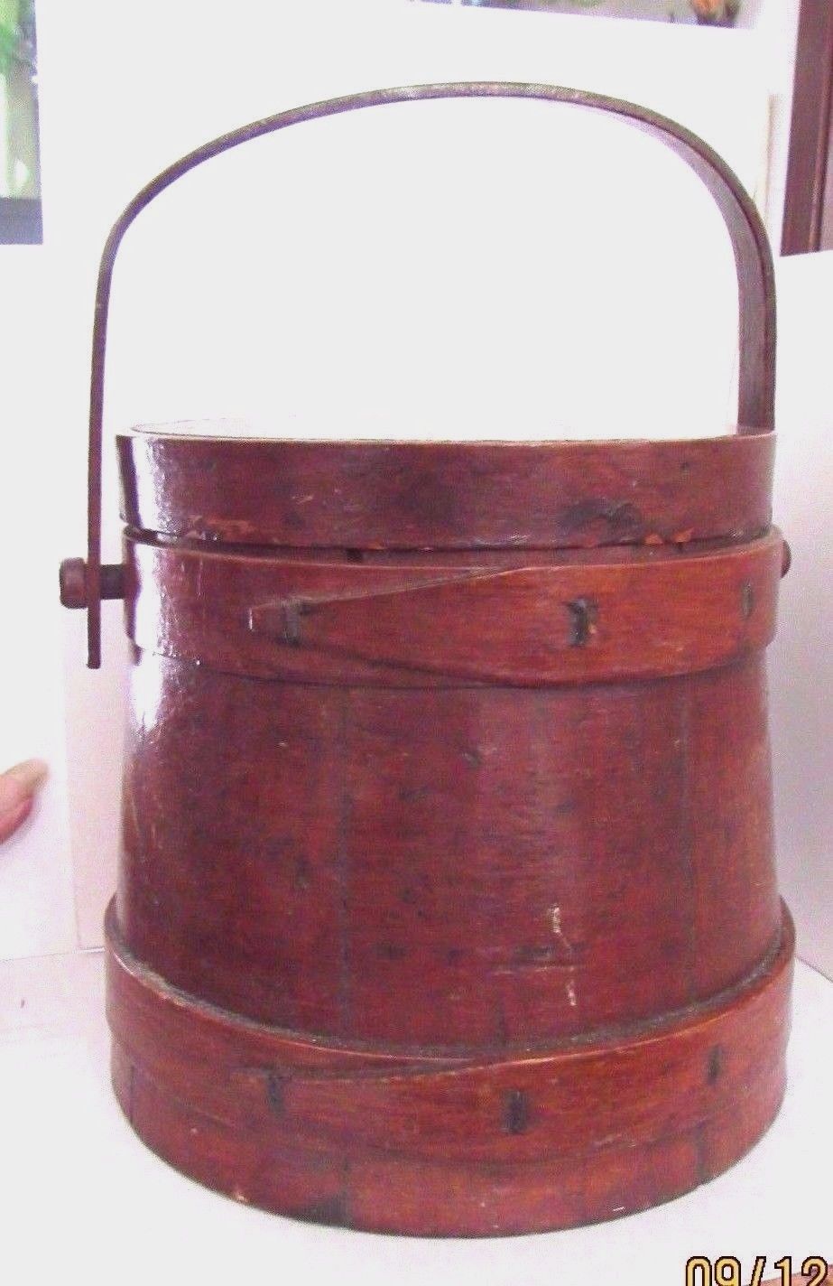Vintage Hingham bucket firkin sugar bucket Antique Price Guide