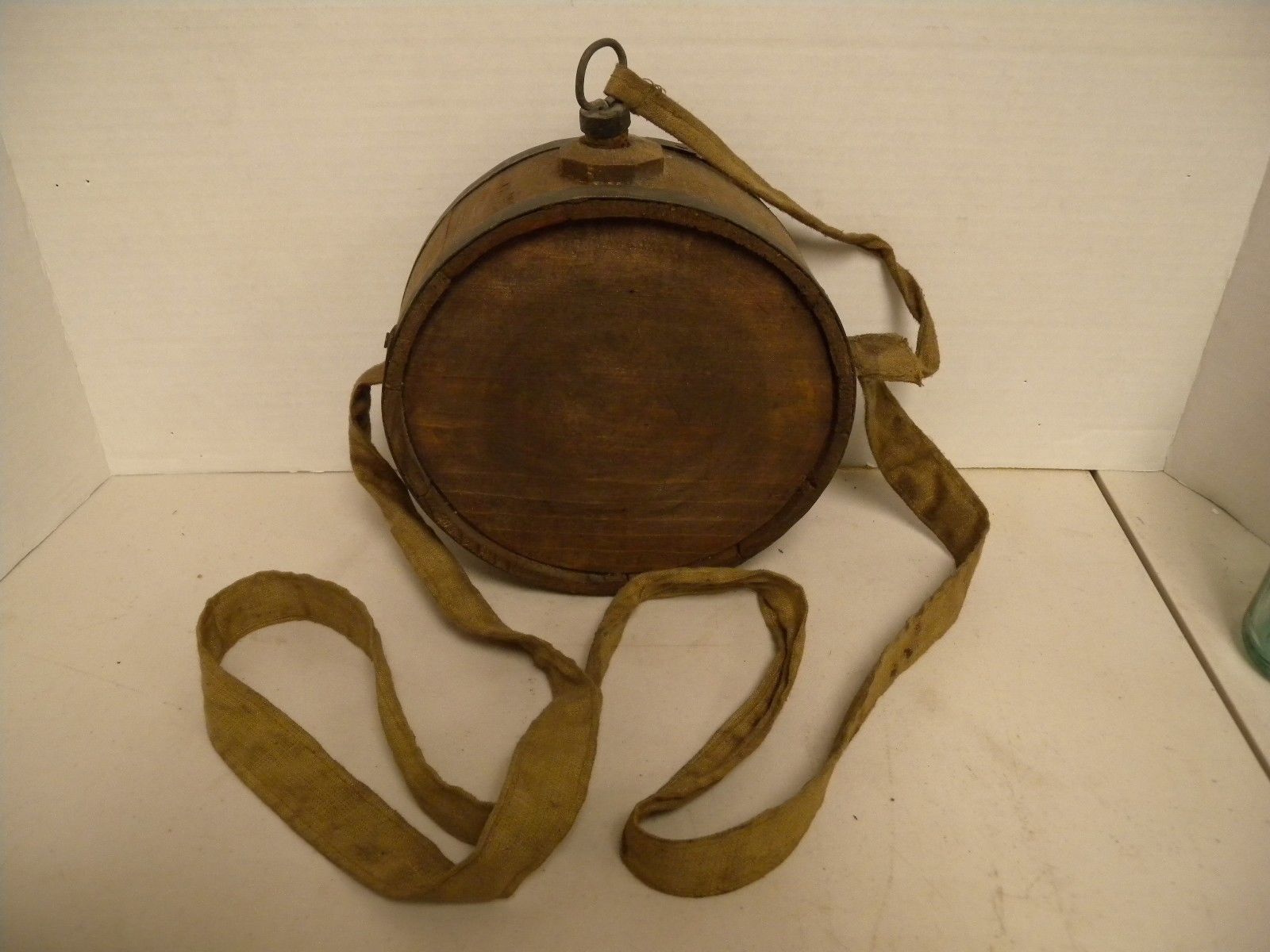 Antique Wooden Canteen, Reproduction for Civil War?? Looks Real