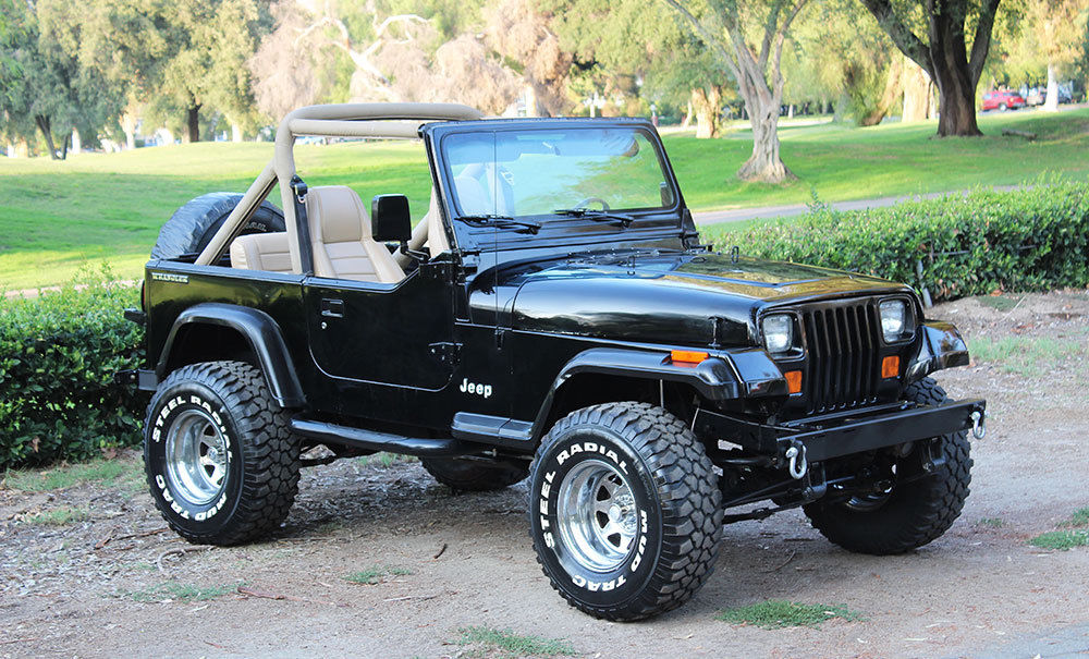 1990 Jeep Wrangler YJ, 6 Cyl. California Jeep, 100% Rust Free 4x4  California Original, 1990 Jeep Wrangler 126k Orig Miles, 4x4 YJ, 6cyl Runs  A+ -- Antique Price Guide Details Page
