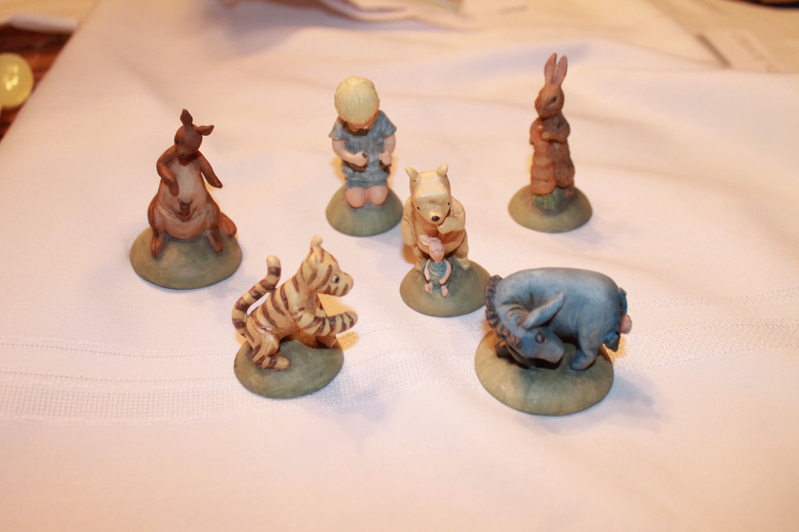 pooh and friends figurines by enesco