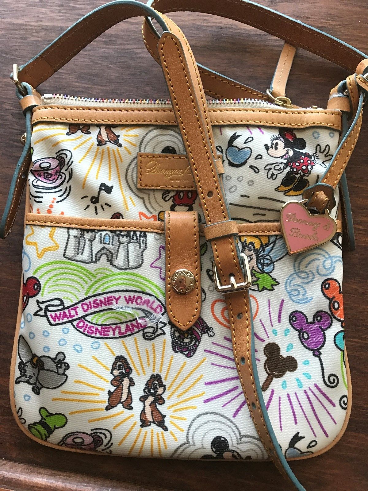 disney sketch crossbody bag by dooney & bourke