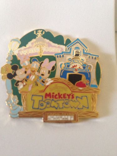 DISNEY CAST PIN DLR PIN OF THE MONTH MICKEY''S TOONTOWN -- Antique ...
