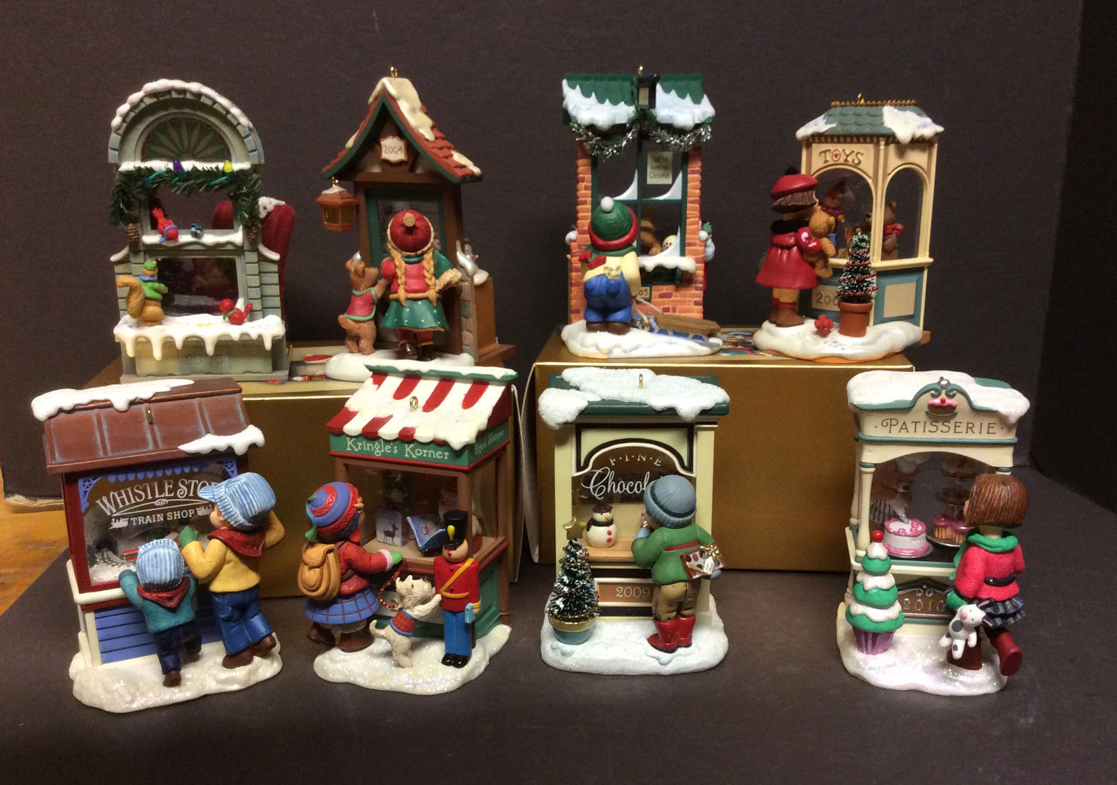 Hallmark Christmas Window Series Antique Price Guide Details Page