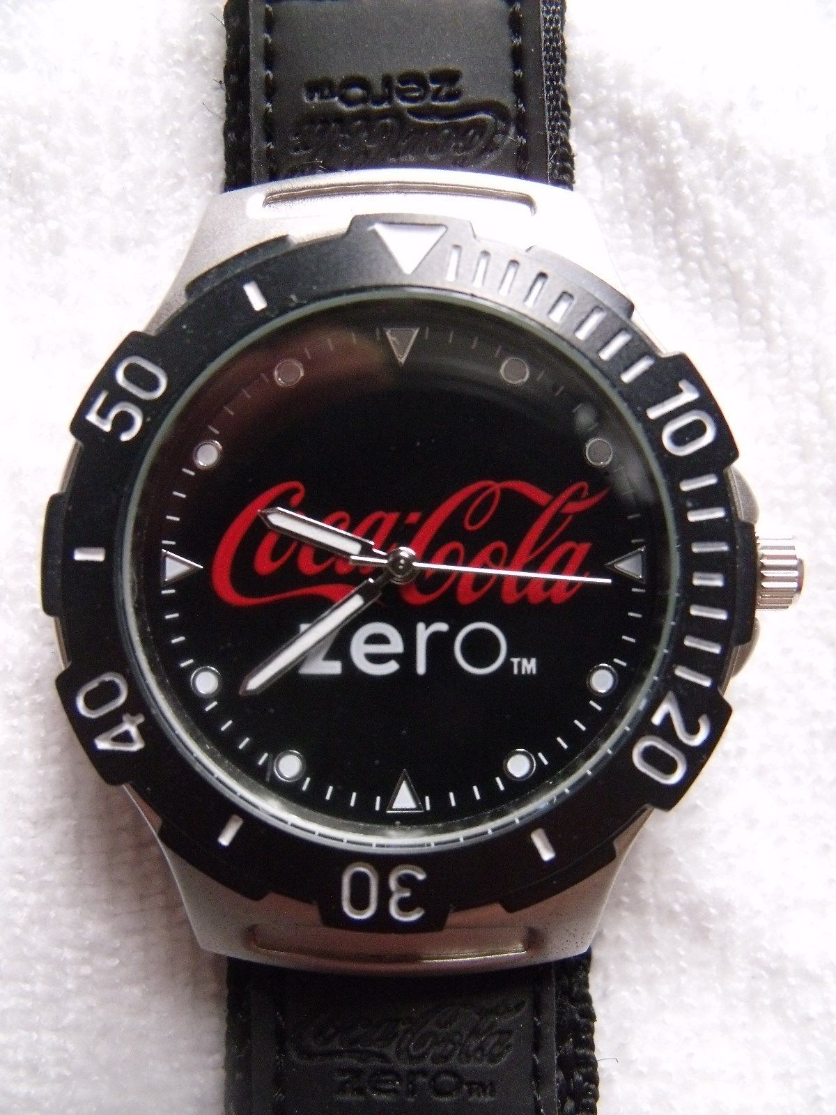 Coca Cola Zero Sports Watch Quartz Antique Price Guide Details Page