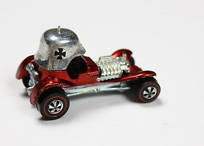 hot wheels vintage red baron 1969