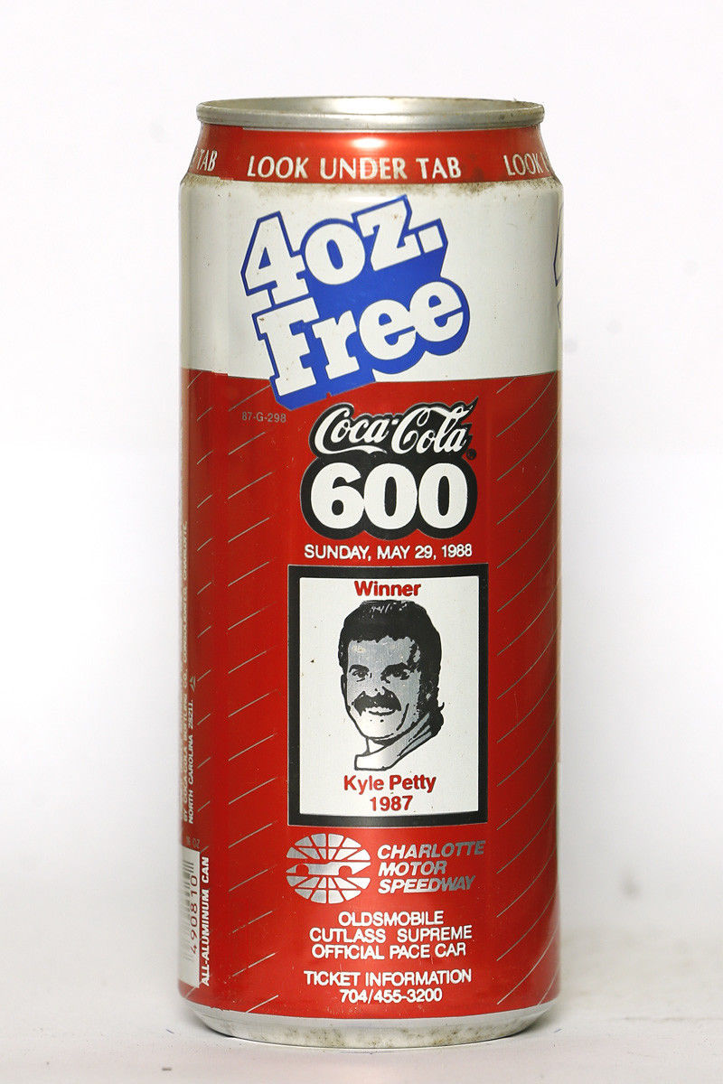 1988 New Coke Coca Cola Can From The USA Coca Cola 600 473ml 1