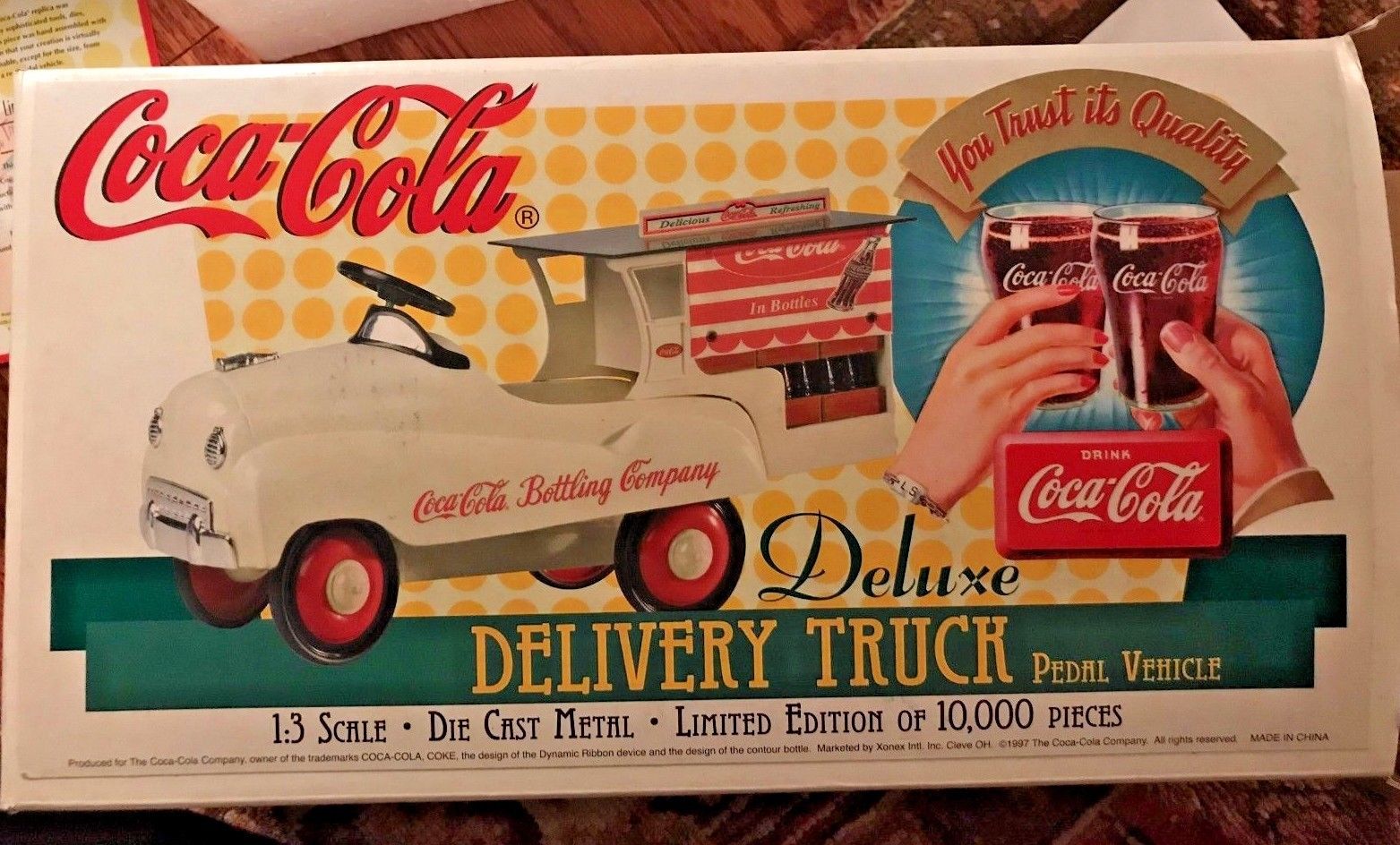 coca cola collectible trucks