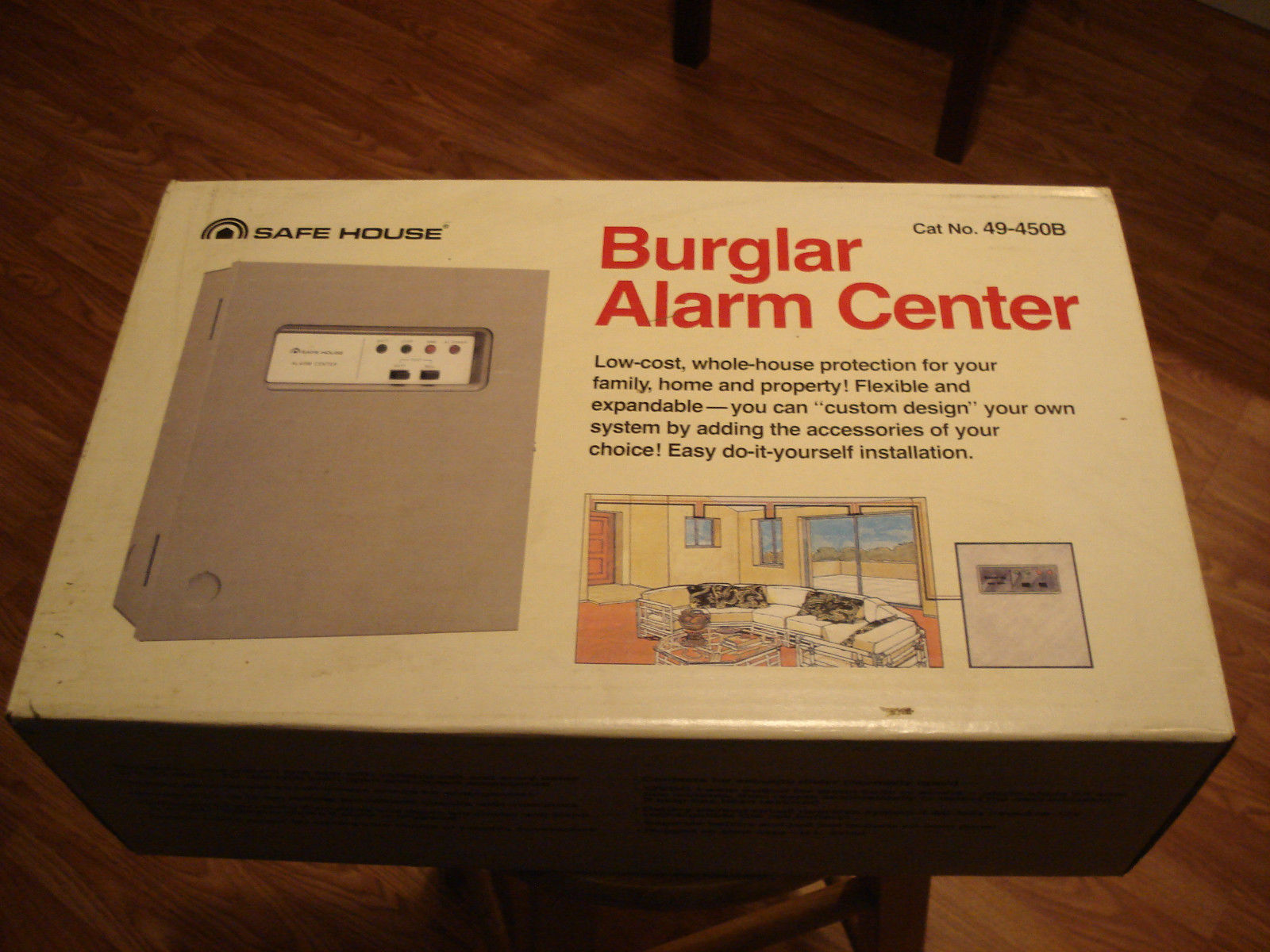New Vintage Radio Shack Burglar Fire Alarm Center Security System Safe